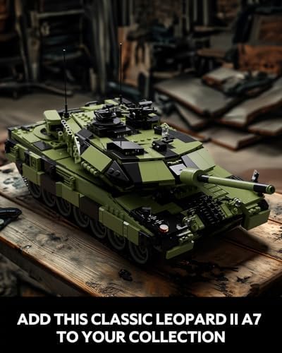 Nifeliz Leopard II A7 Tank Building Set
