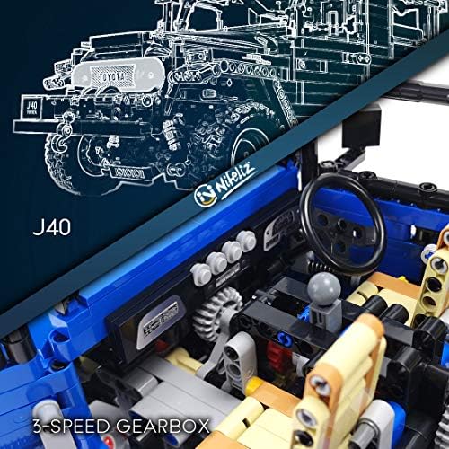 Nifeliz Off-Road Pickup J40 Land Cruiser 112 Scale Model Kit