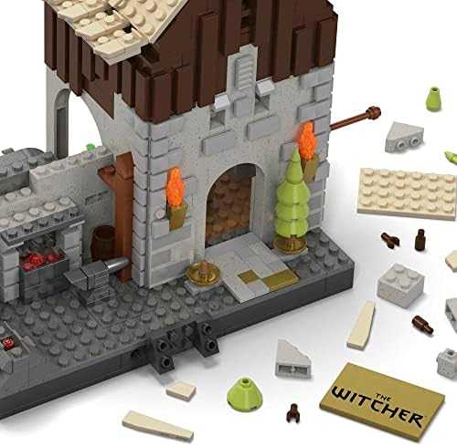 Mega The Witcher Building Toys Set 1170 Pieces