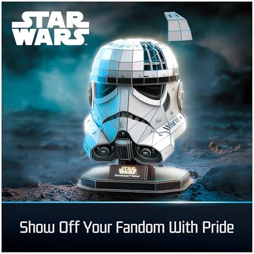 Star Wars Stormtrooper Helmet 3D Puzzle Kit