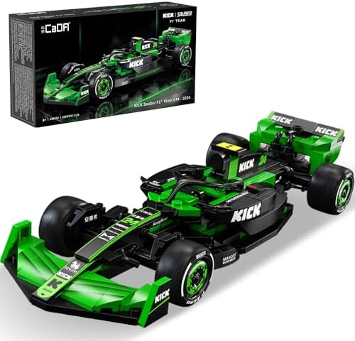 CaDA C55032W Kick Sauber F1 Team C44 Racing Building Set 124 Scale