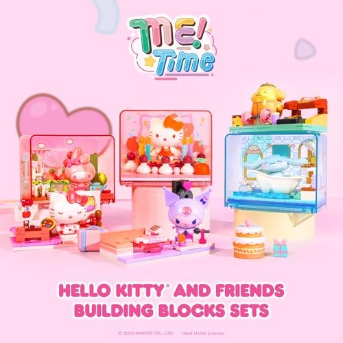 Hamee Sanrio Hello Kitty Building Blocks Blind Box - 1 Pc Mystery Set