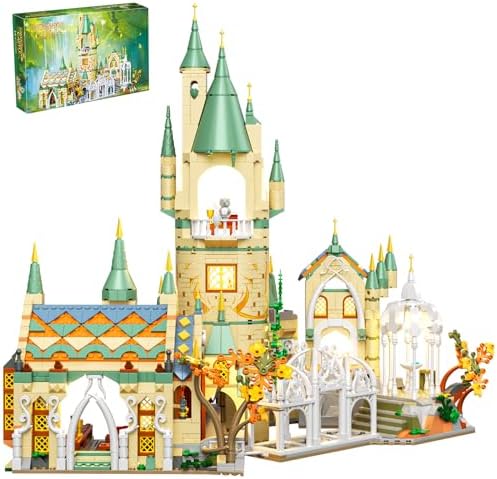 Magic Medieval Castle Building Block Set - 1555PCS