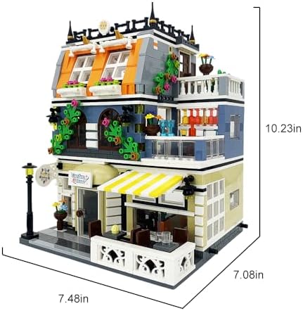 ENJBRICK Garden Hotel Building Kit 1316 PCS Modular Set