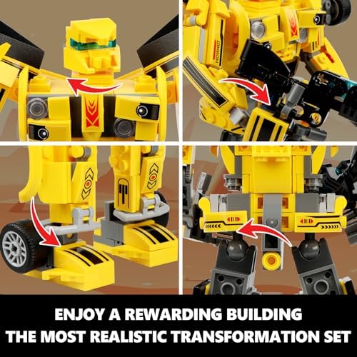Transforming Robot Truck Building Set for Kids 12 636 Pieces