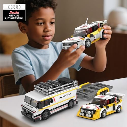 Audi S1 Quattro Rally Team Building Set 132 Scale