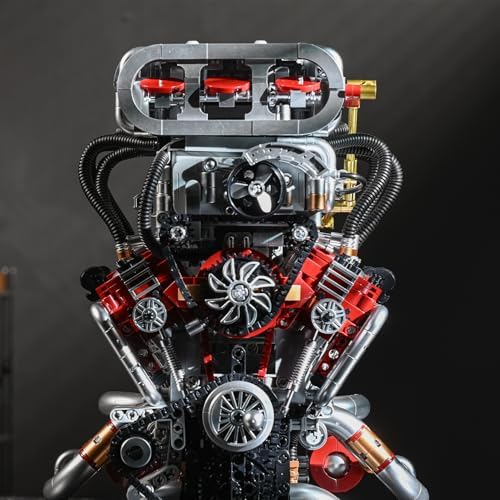 UNCLE BRICK V8 Engine Building Block Set