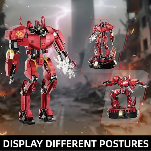 High GODO Storm Mech Building Blocks Set for Adults