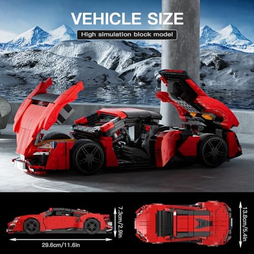 Mould King MOC Super Sports Car 1311 Pieces