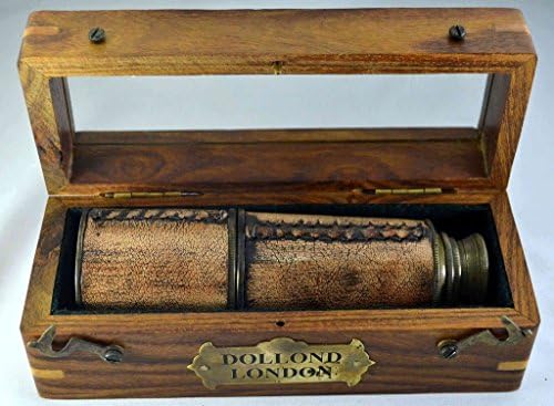 Brass Nautical Telescope in Gift Box