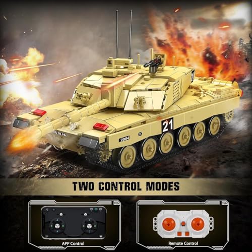 Mould King 20037 Challenger 2 Tank Building Kit