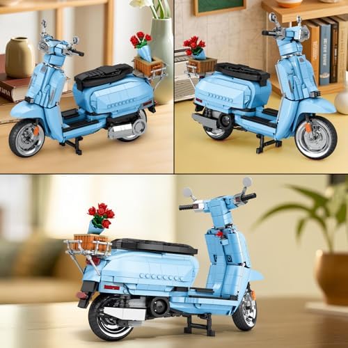 Reobrix V200 Motorcycle Building Set for Kids and Adults