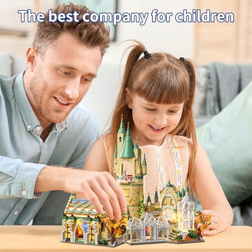 Magic Medieval Castle Building Block Set - 1555PCS