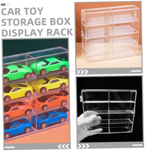 2pc Acrylic Display Case Doors for Car Models and Collectibles