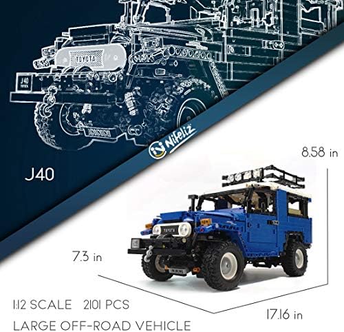 Nifeliz Off-Road Pickup J40 Land Cruiser 112 Scale Model Kit