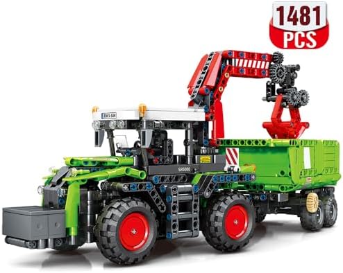 3 in 1 Harvester Tractor Building Set Toy for Kids 12