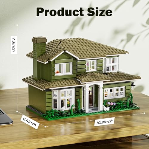 Modern House Building Set for Fans and Adults 1176 PCS 1