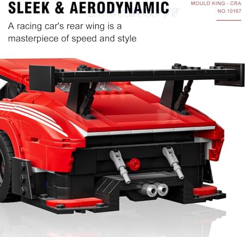 Mould King Sports Car Building Set 1717 Pieces