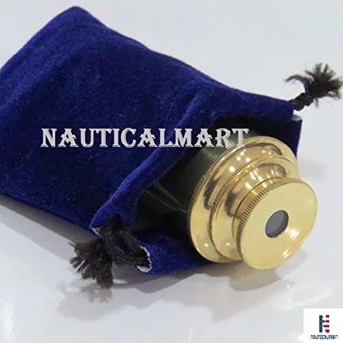 Full Brass Handheld Telescope Pirate Spy Glass
