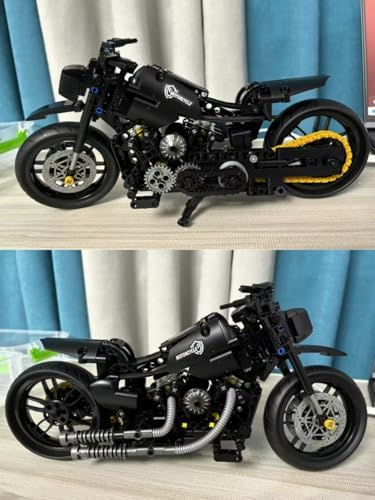 Yunigzmy Motorcycle Building Kit 586Pcs