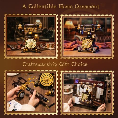 PANTASY Retro Phone Building Blocks Set for Adults