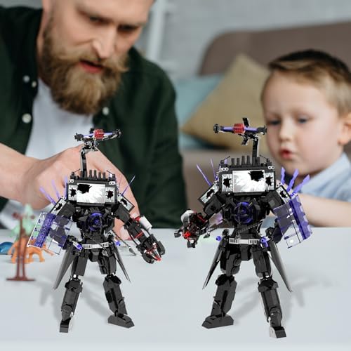Bentex TV Man Figure Building Block Set 703pcs