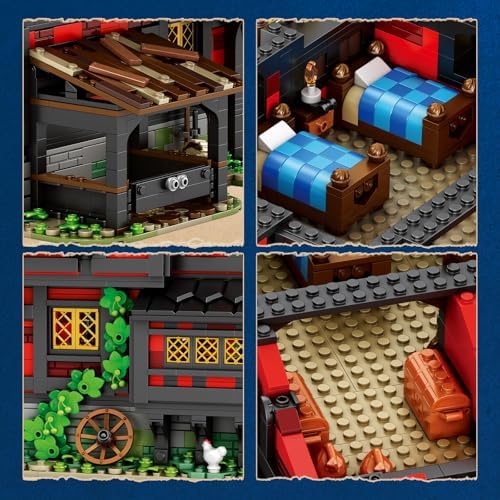 Medieval Crusader Inn Building Block Set 2953PCS