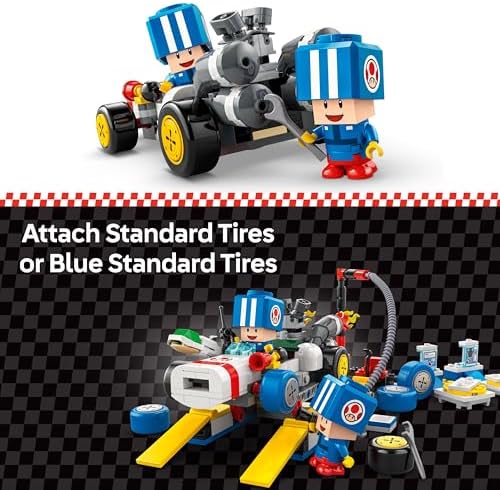 LEGO Super Mario Mario Kart Toads Garage Building Set