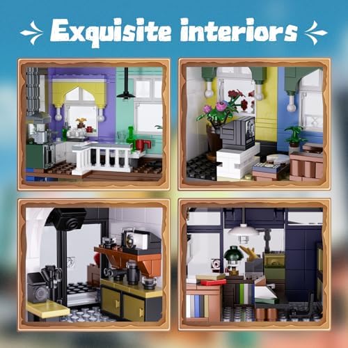 Notting Hill Building Block Set 1514Pcs