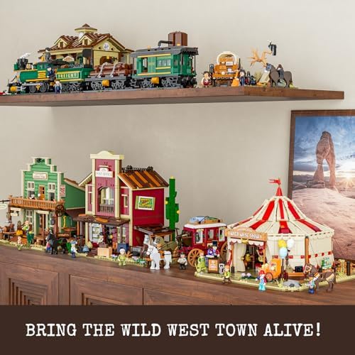 Travelling Circus Lighting Building Set - The Wild West Show 1962 Pcs