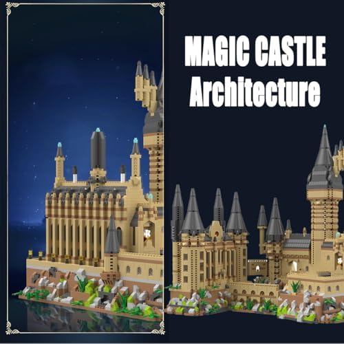 Architecture Harry Castle Micro Building Blocks Set 5400PCS