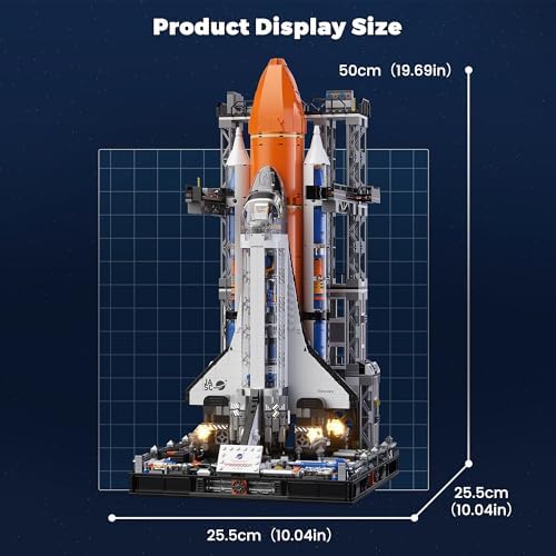 VannMold Super Space Shuttle Building Blocks Set 2226 Pieces