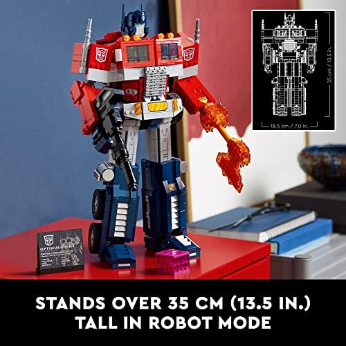 LEGO Icons Optimus Prime 10302 Transforming Figure Set