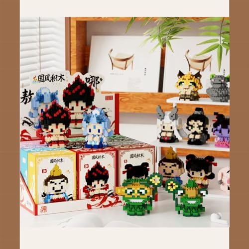 Vilbocr Nezha Ao Bing Mini Blocks Toy 264pcs