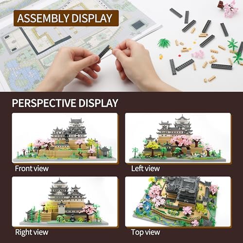 Japan Himeji Castle 10080 PCS Building Block Model for Adults