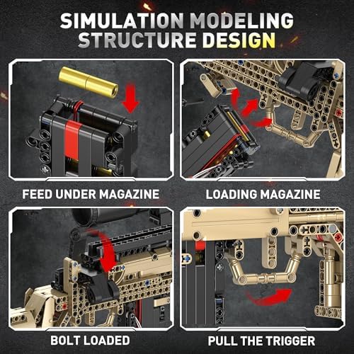 Fluorspar Blaster M24 Building Block Gun