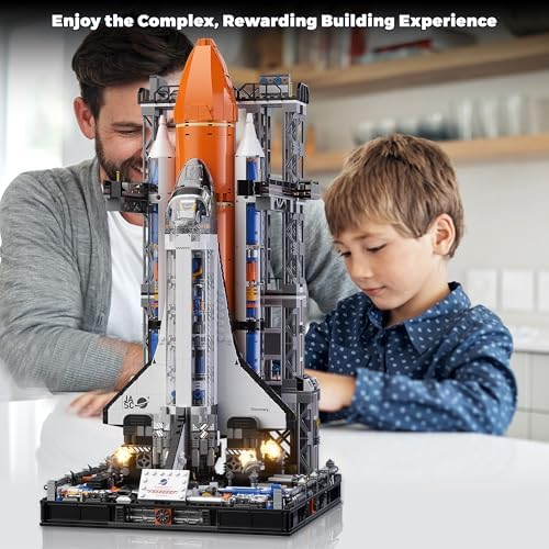 VannMold Super Space Shuttle Building Blocks Set 2226 Pieces