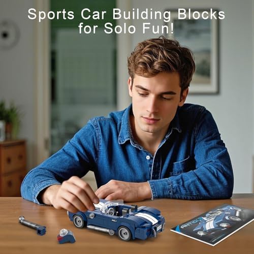 HIGH GODO Sports Car Building Set 324 Pieces