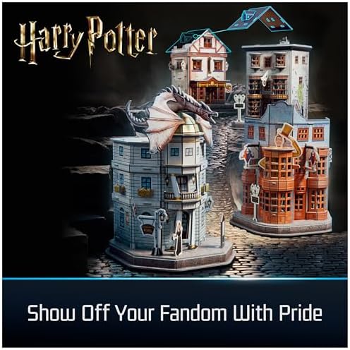 4D Build Harry Potter Diagon Alley 3D Puzzle Kit