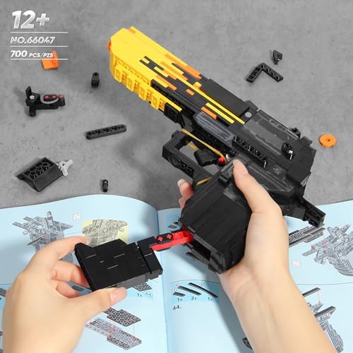 Fluorspar Blaster Building Block Gun for Adults and Kids 14