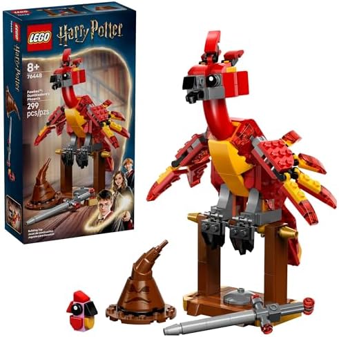 LEGO Harry Potter Fawkes Building Set 76448