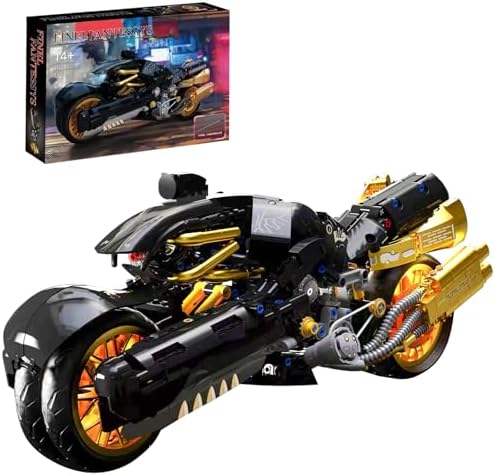 CAXIMSY Motorcycle Building Block Set 1388 Pieces