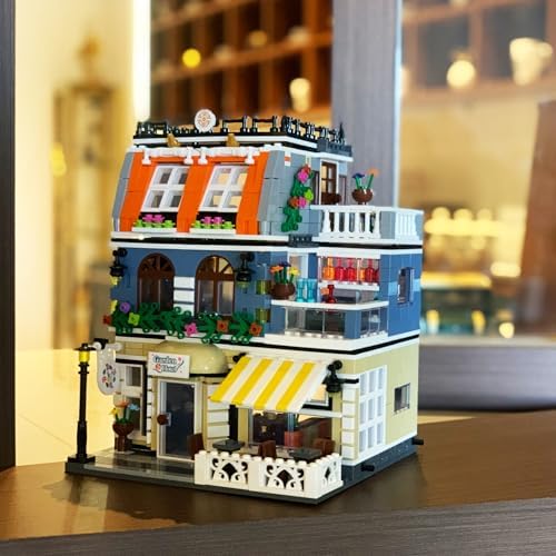 ENJBRICK Garden Hotel Building Kit 1316 PCS Modular Set