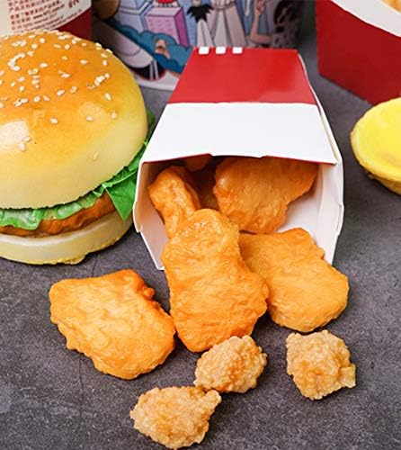 Lenmipot 2pcs Artificial Fake Chicken Wings Model