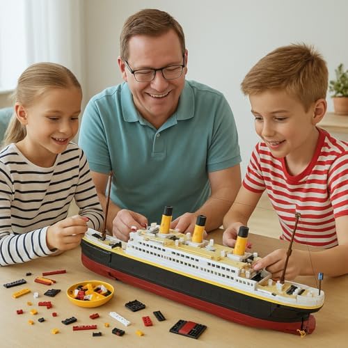 Liberty Imports Titanic Building Blocks Set
