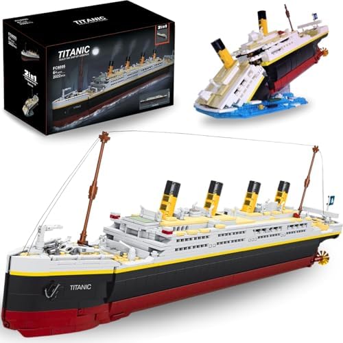 Liberty Imports Titanic Building Blocks Set