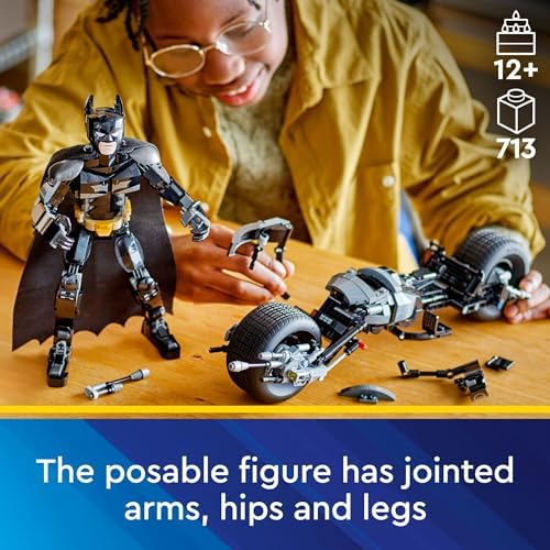LEGO DC Batman Construction Figure Bat-Pod Bike Building Set - 76273