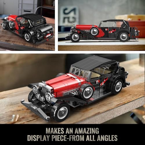 Mould King 10114 Classic Car Building Blocks Set 1308 Pieces
