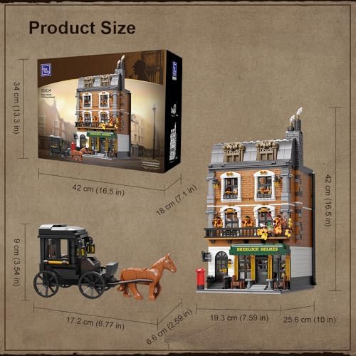 PANTASY Baker Street 221B Adult Building Block Set