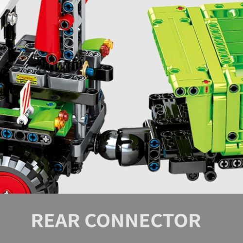 3 in 1 Harvester Tractor Building Set Toy for Kids 12
